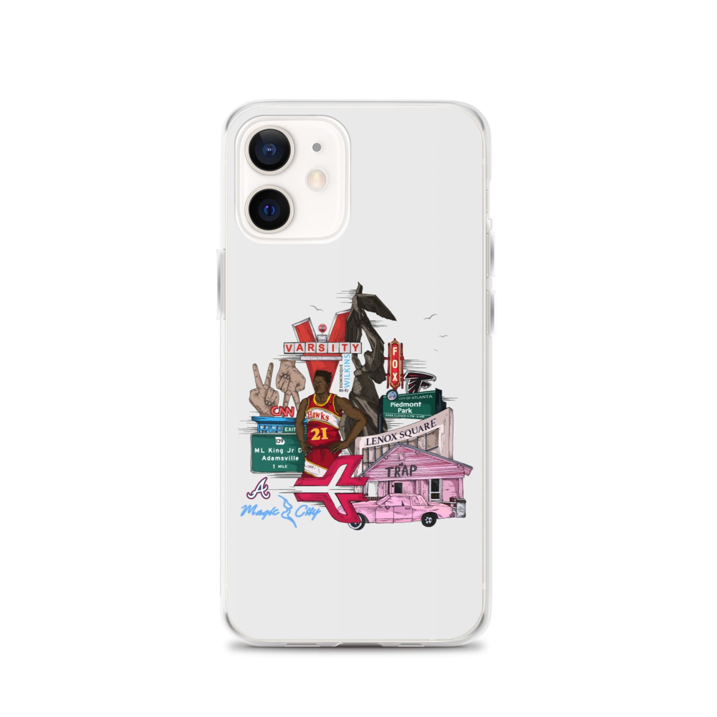 ATL graphic iPhone Case