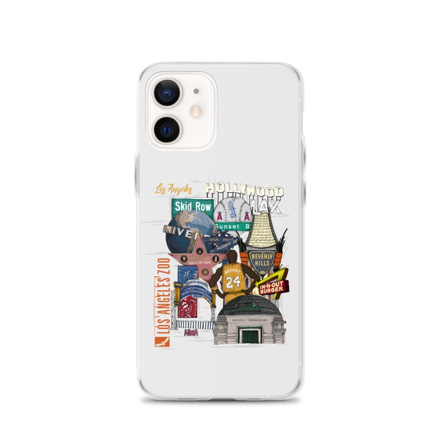Los Angeles Graphic iPhone Case