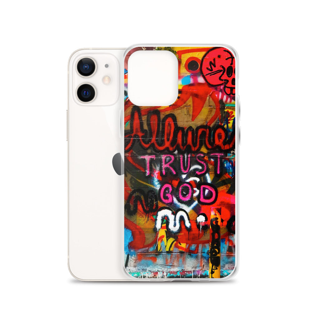 Trust God iPhone Case