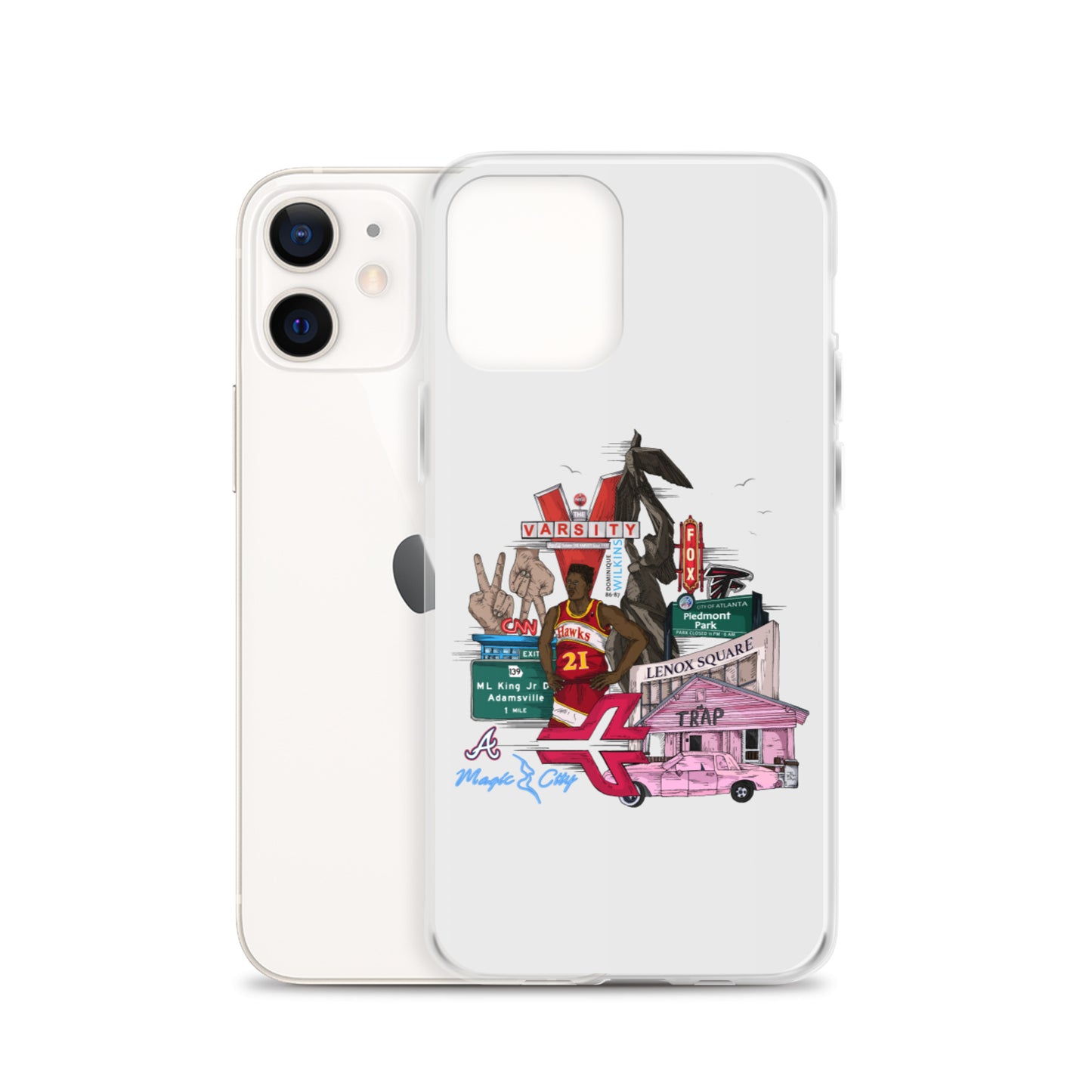 ATL graphic iPhone Case