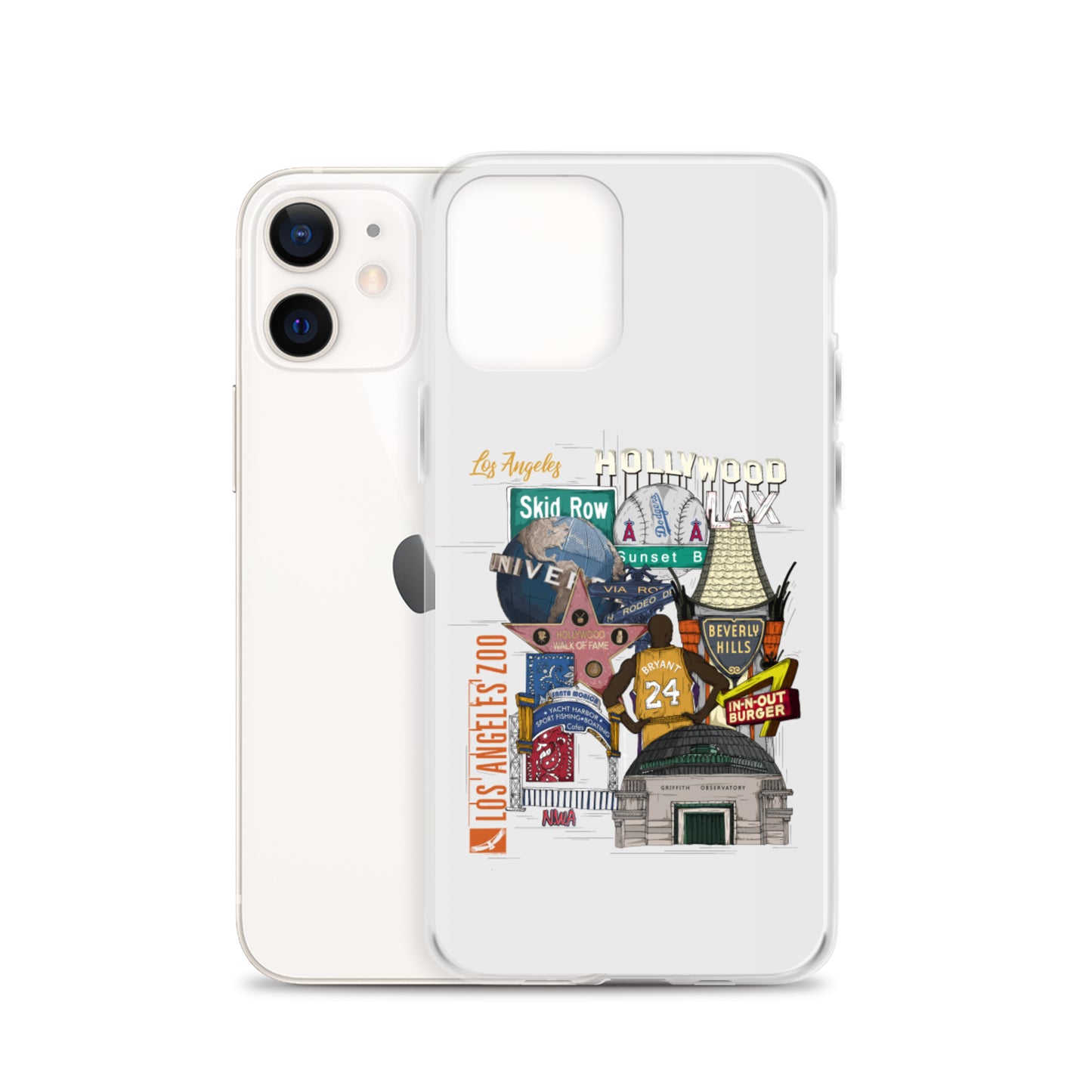 Los Angeles Graphic iPhone Case
