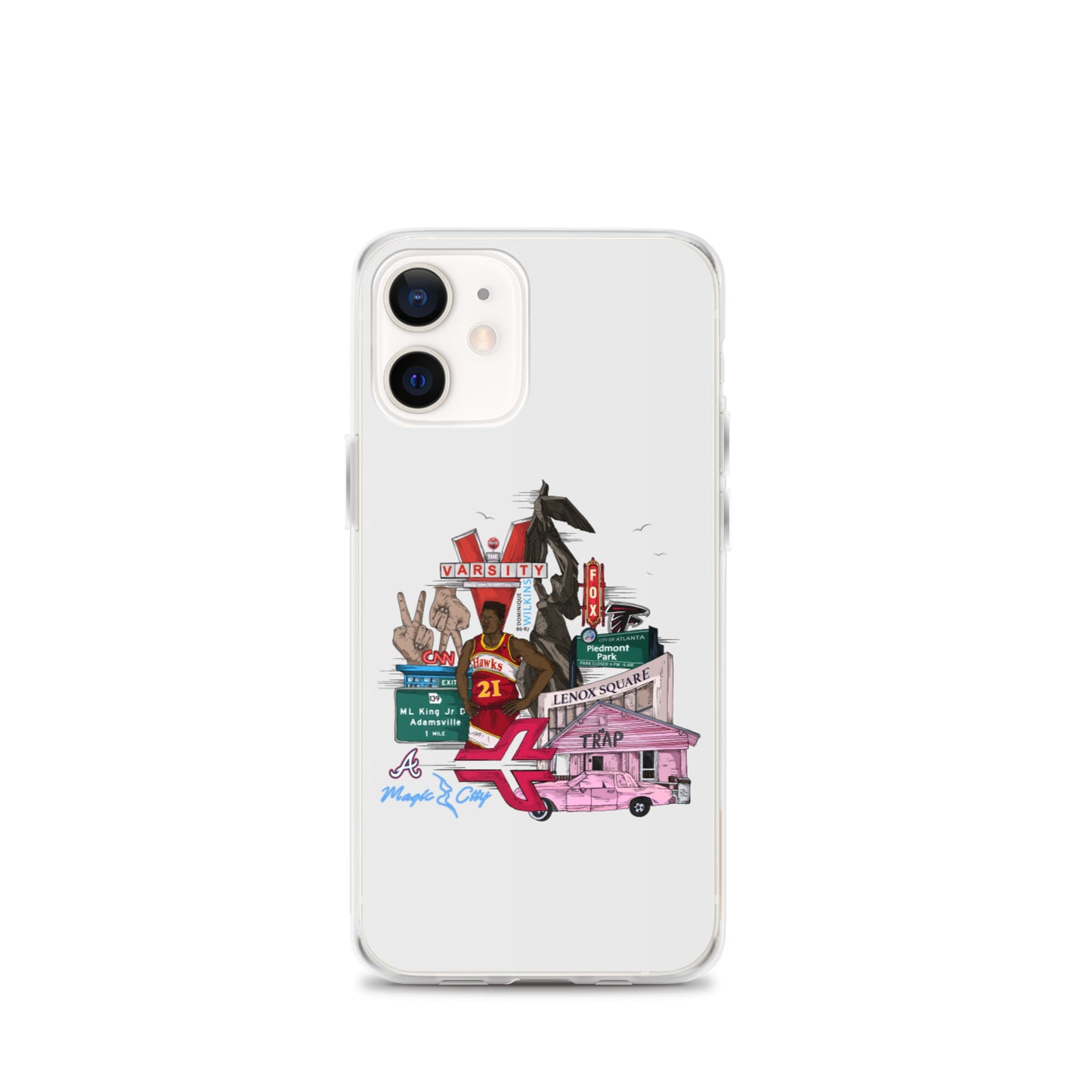 ATL graphic iPhone Case