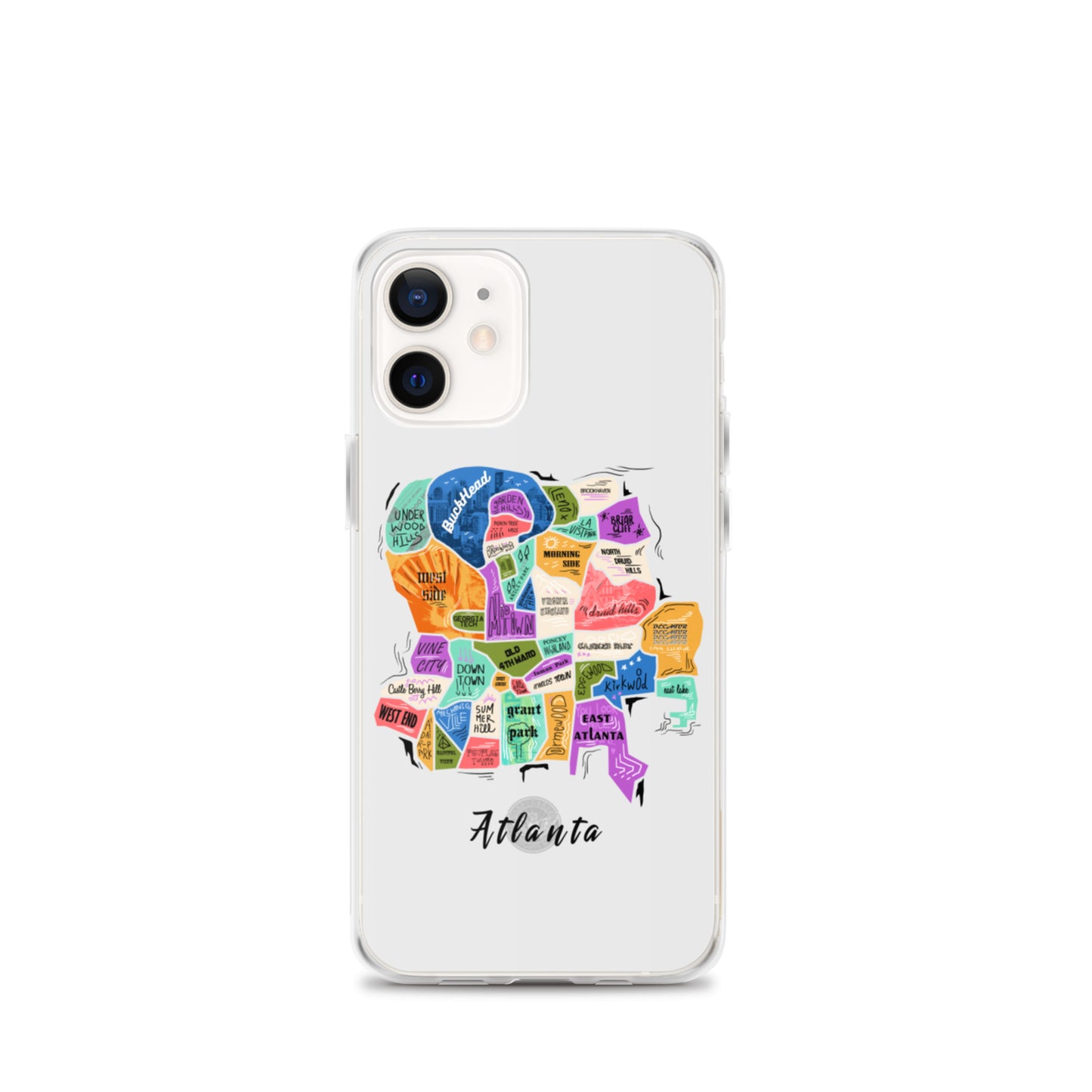 ATL map iPhone Case