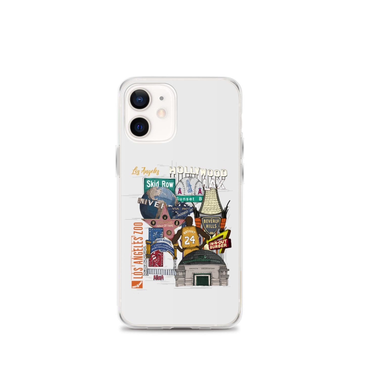 Los Angeles Graphic iPhone Case