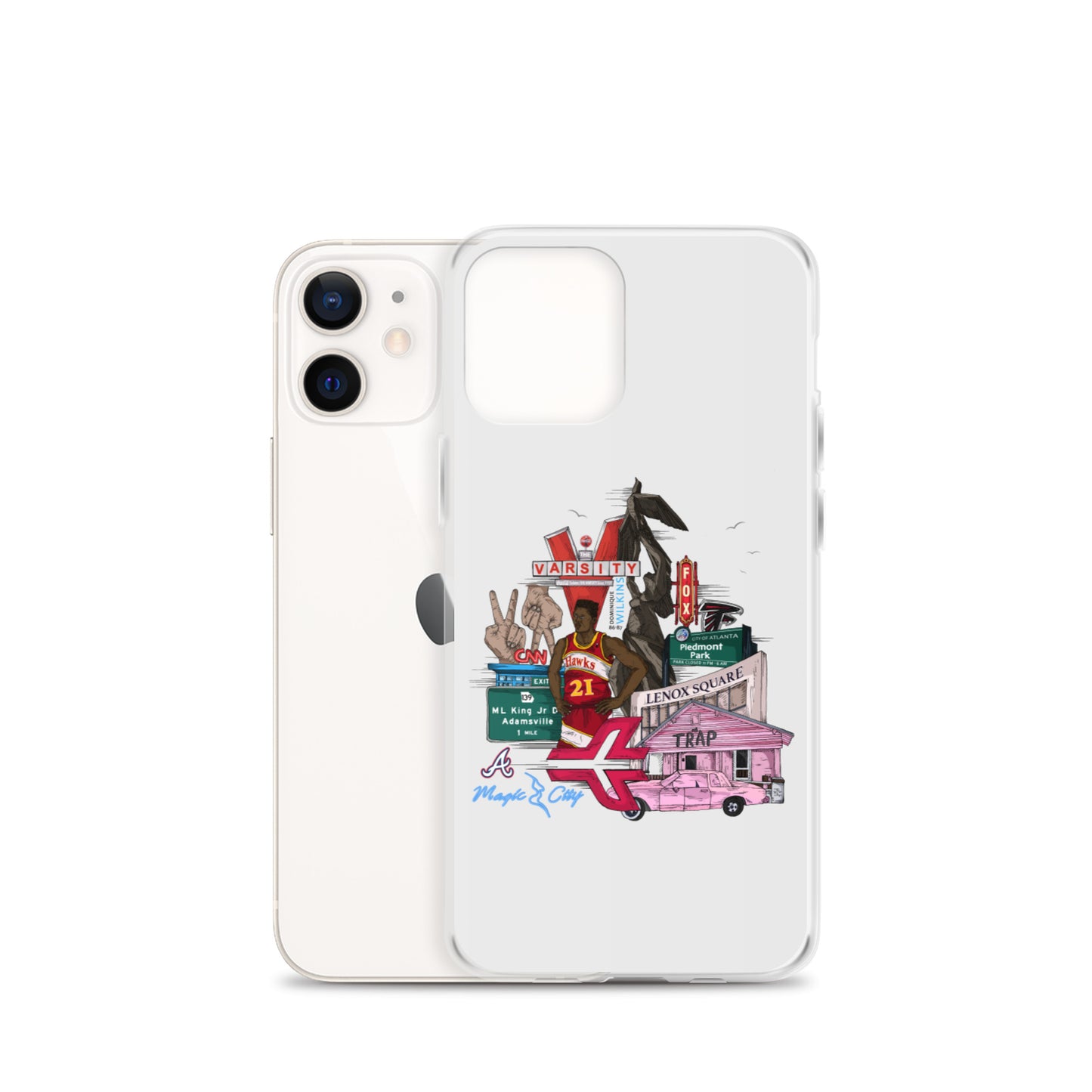 ATL graphic iPhone Case