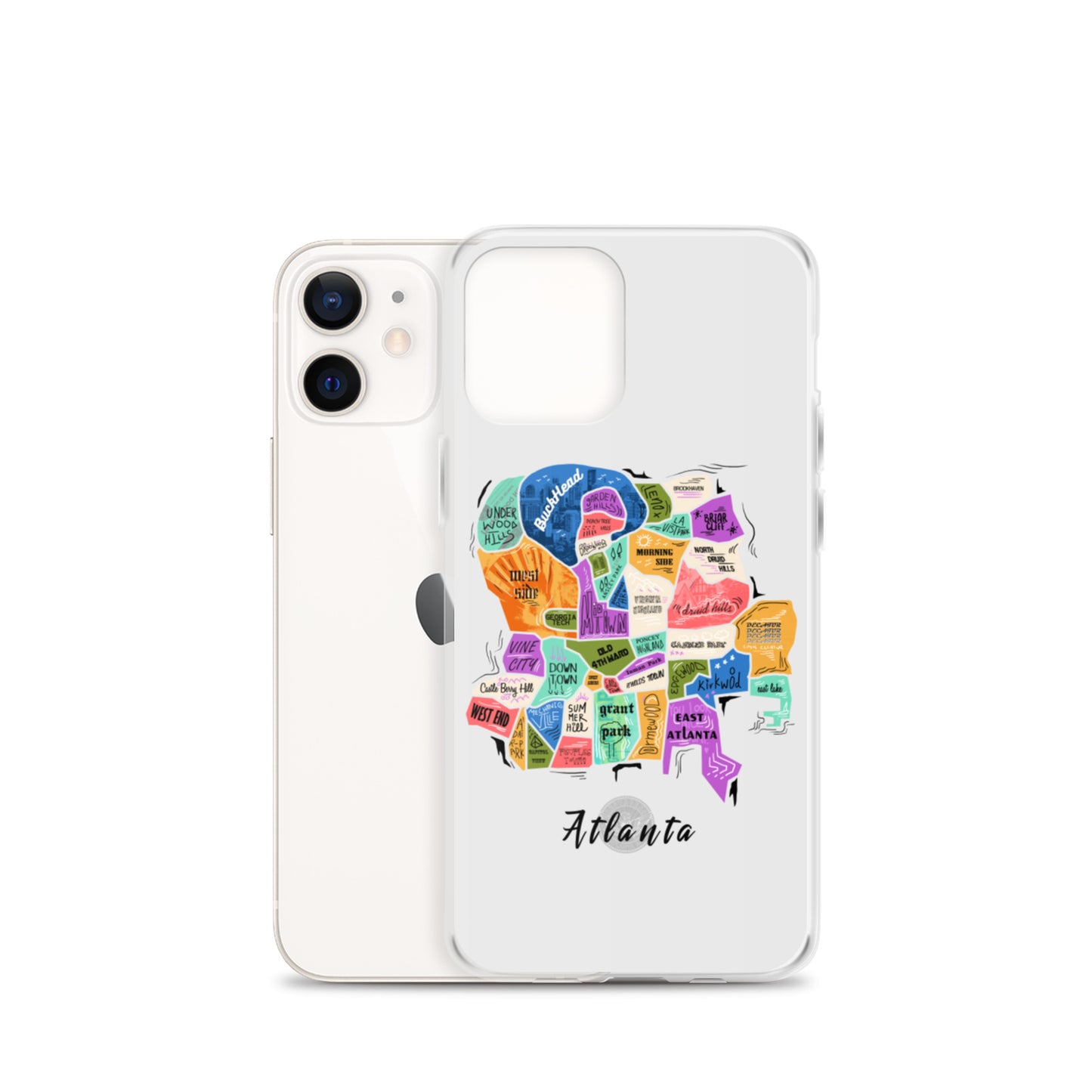 ATL map iPhone Case