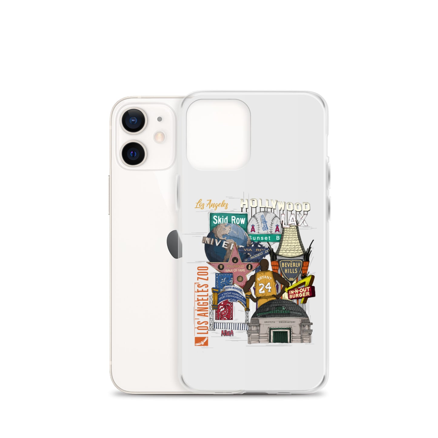 Los Angeles Graphic iPhone Case