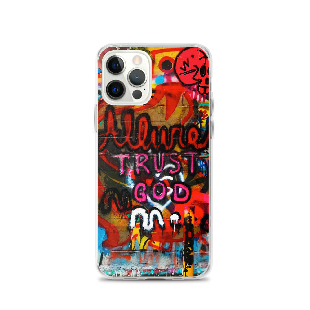 Trust God iPhone Case