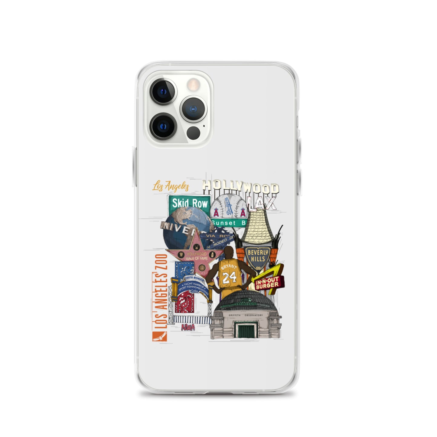 Los Angeles Graphic iPhone Case