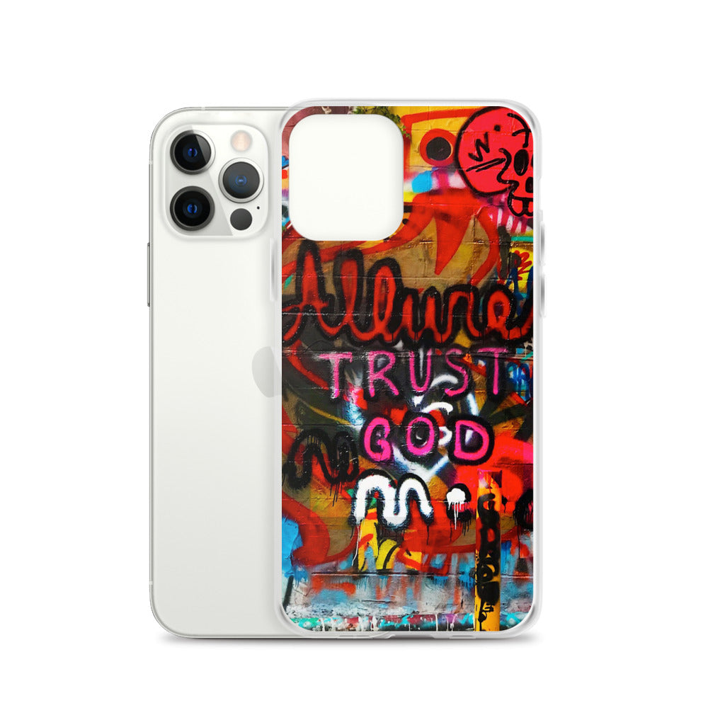 Trust God iPhone Case