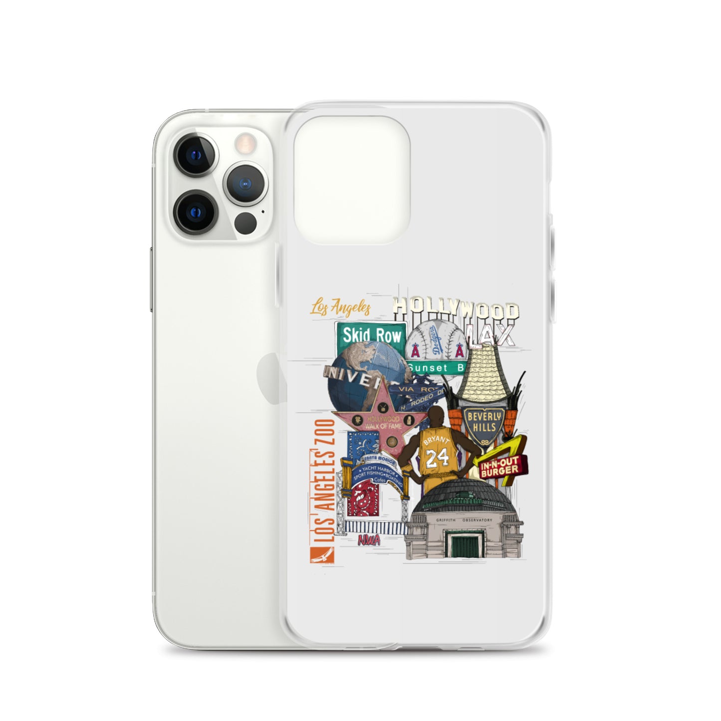 Los Angeles Graphic iPhone Case