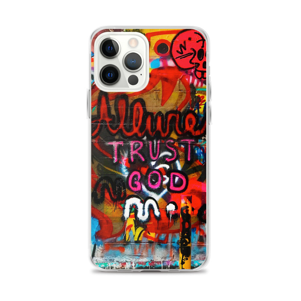 Trust God iPhone Case