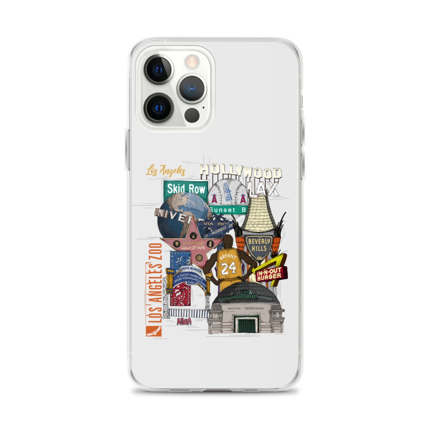 Los Angeles Graphic iPhone Case