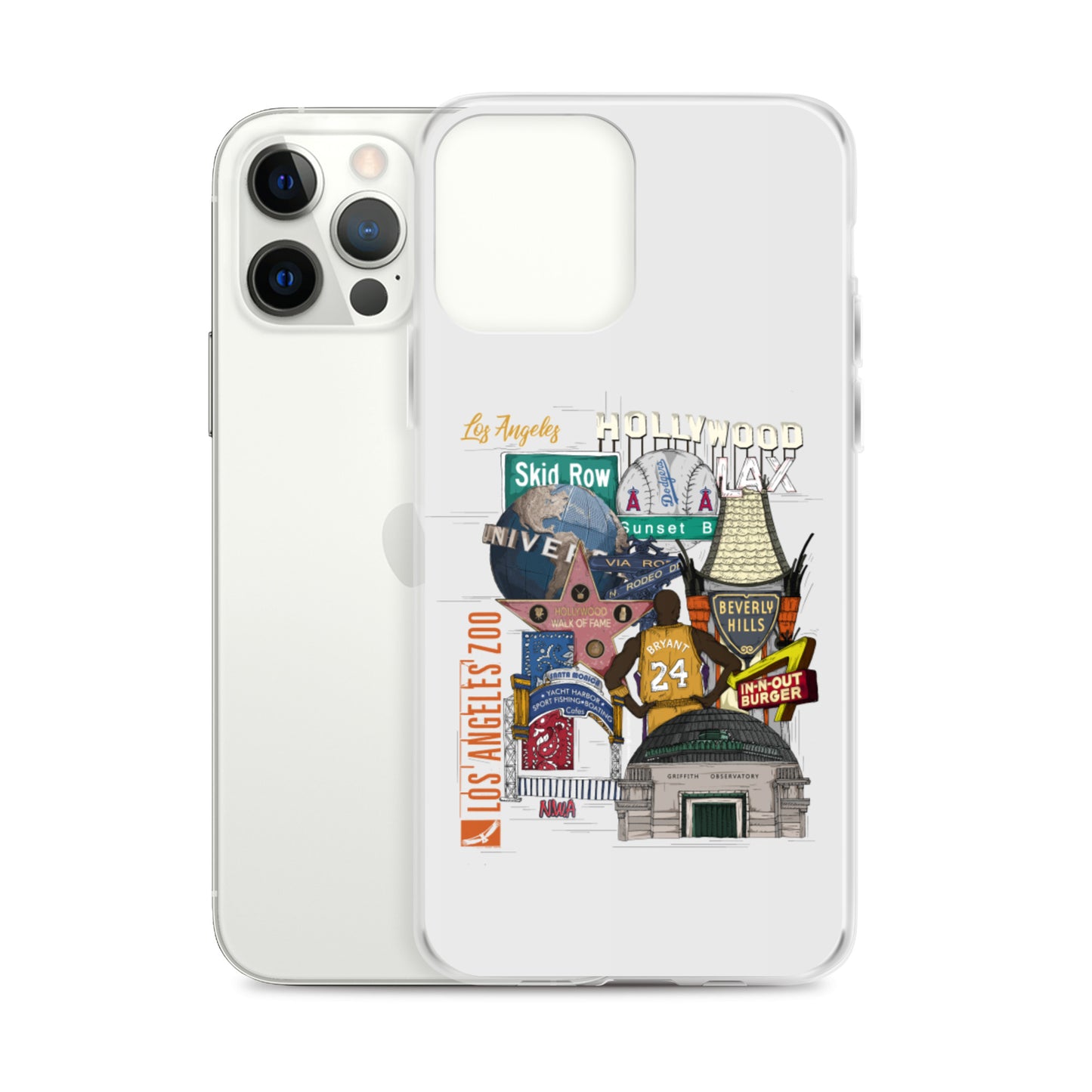 Los Angeles Graphic iPhone Case