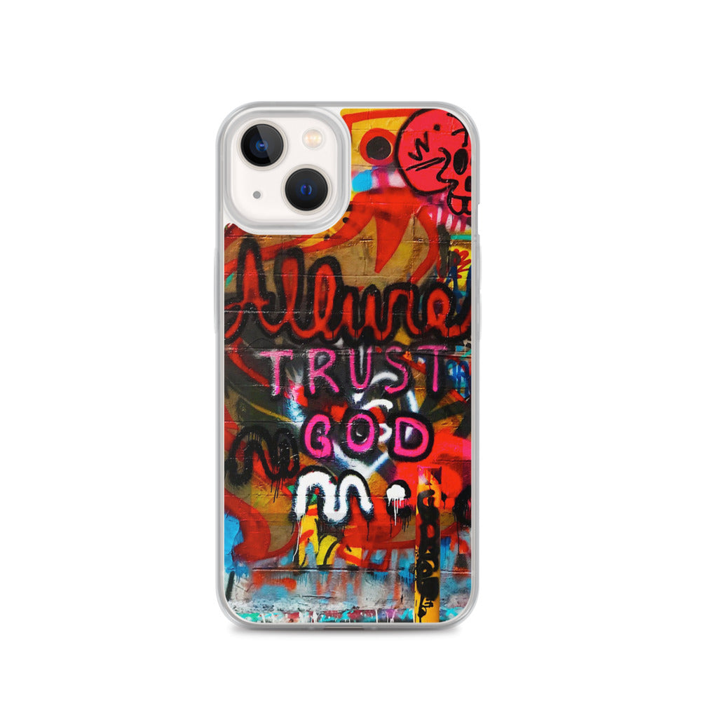 Trust God iPhone Case