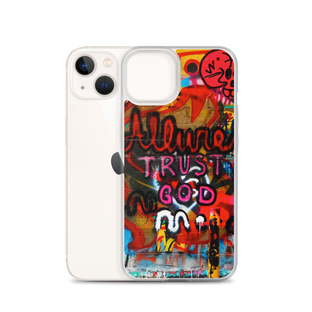 Trust God iPhone Case