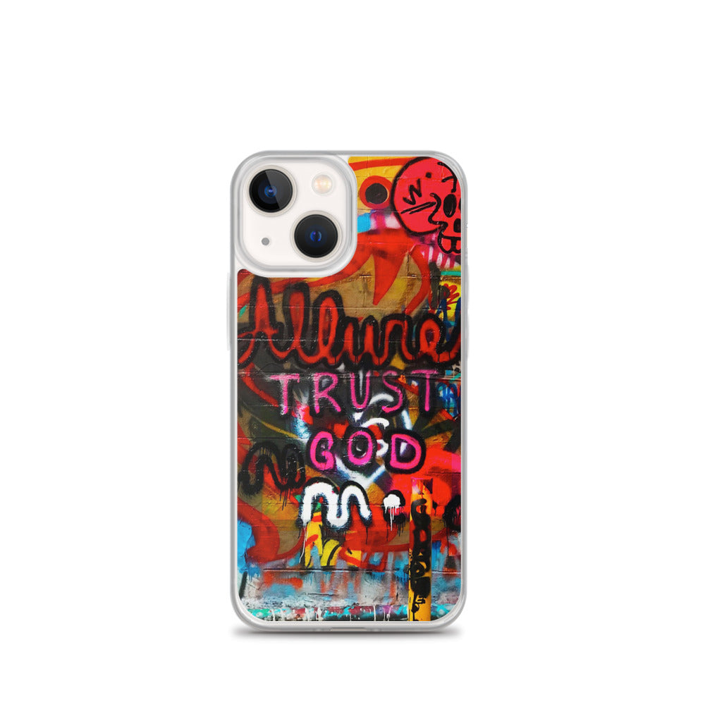 Trust God iPhone Case