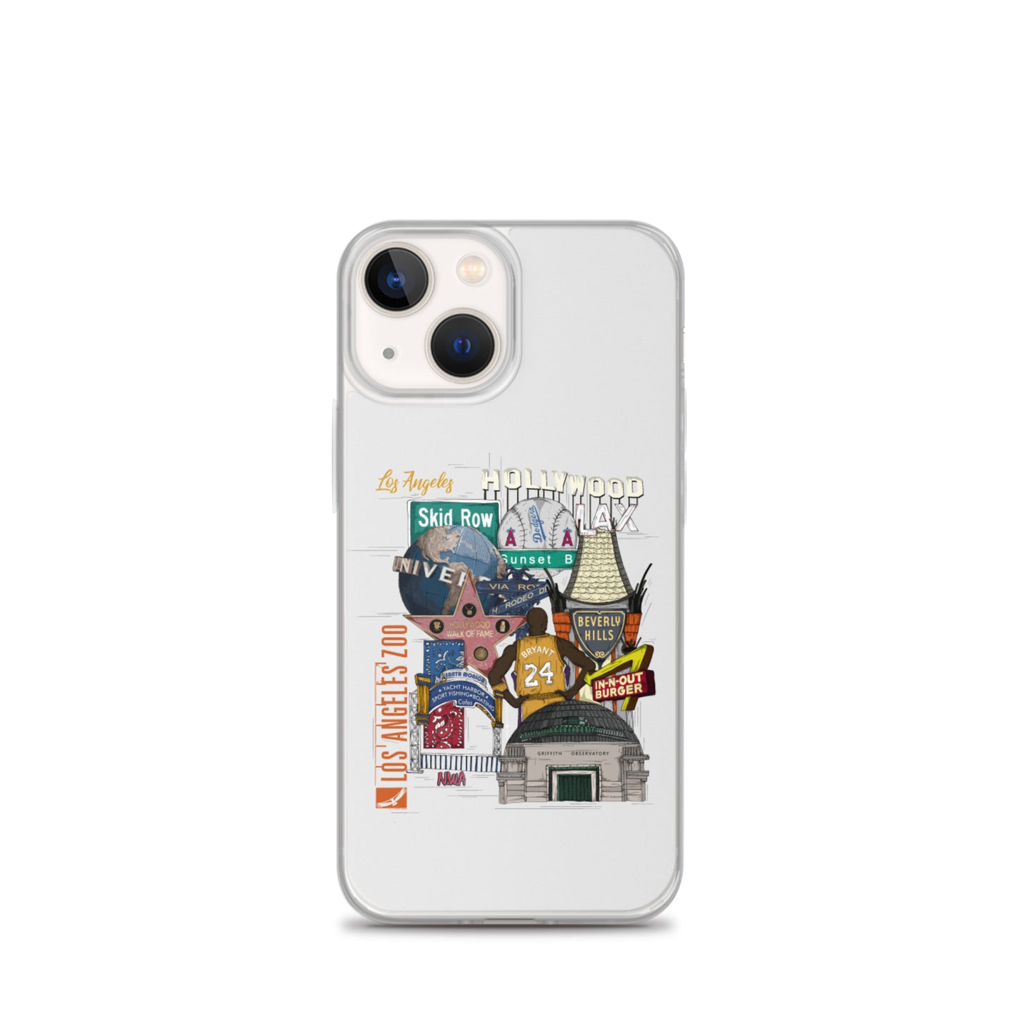 Los Angeles Graphic iPhone Case