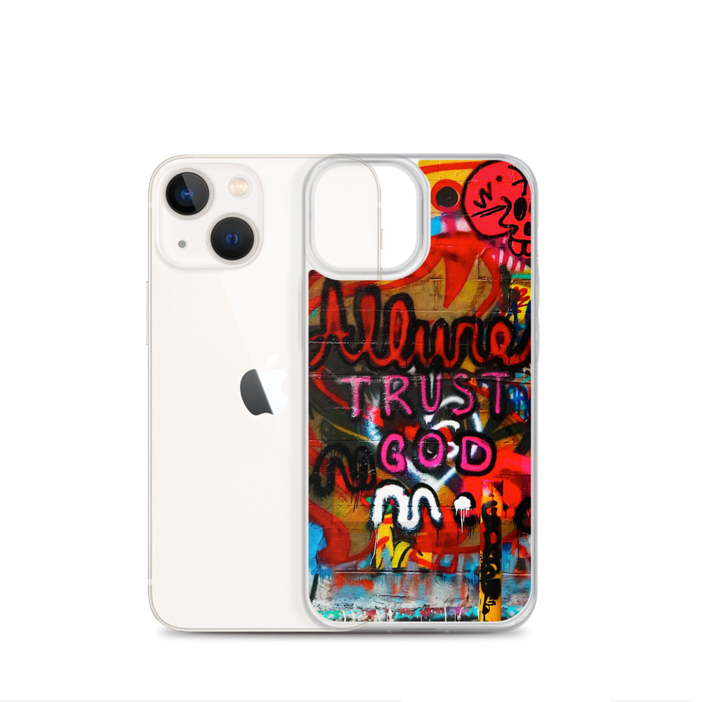 Trust God iPhone Case