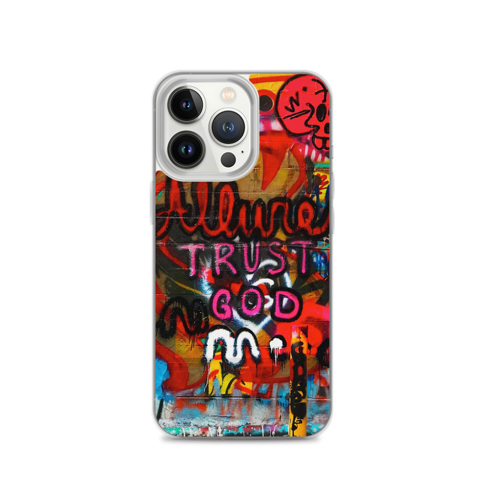 Trust God iPhone Case