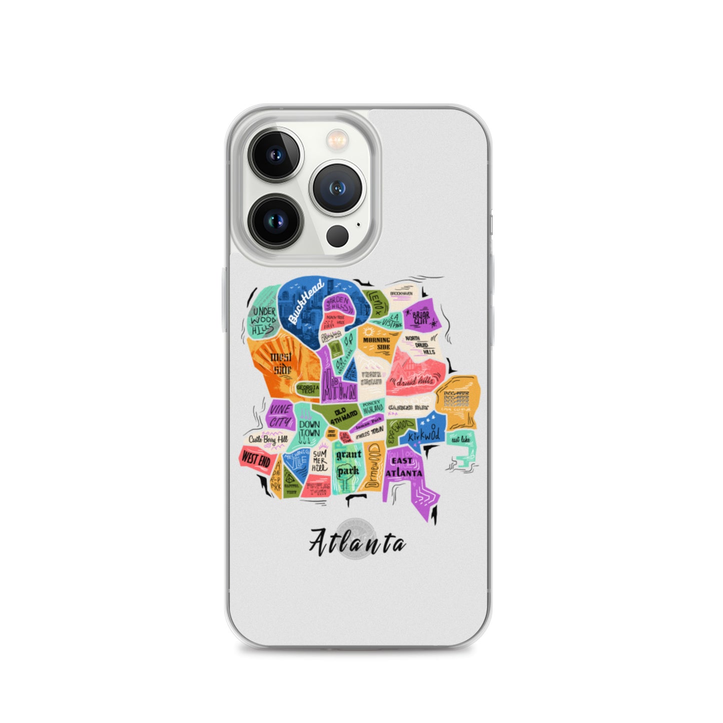 ATL map iPhone Case