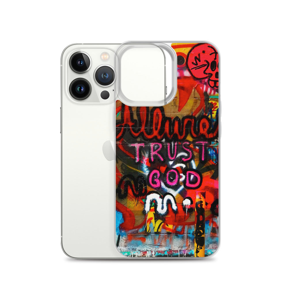 Trust God iPhone Case