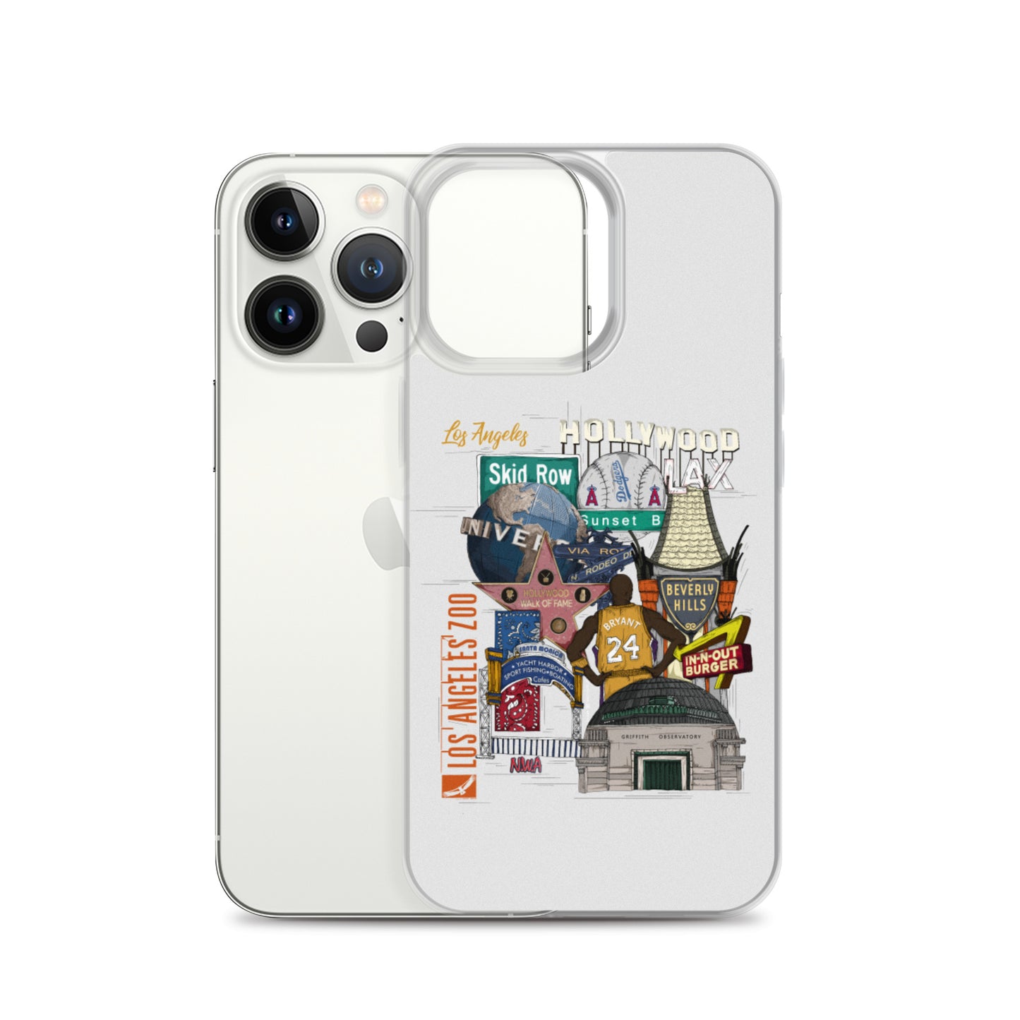 Los Angeles Graphic iPhone Case
