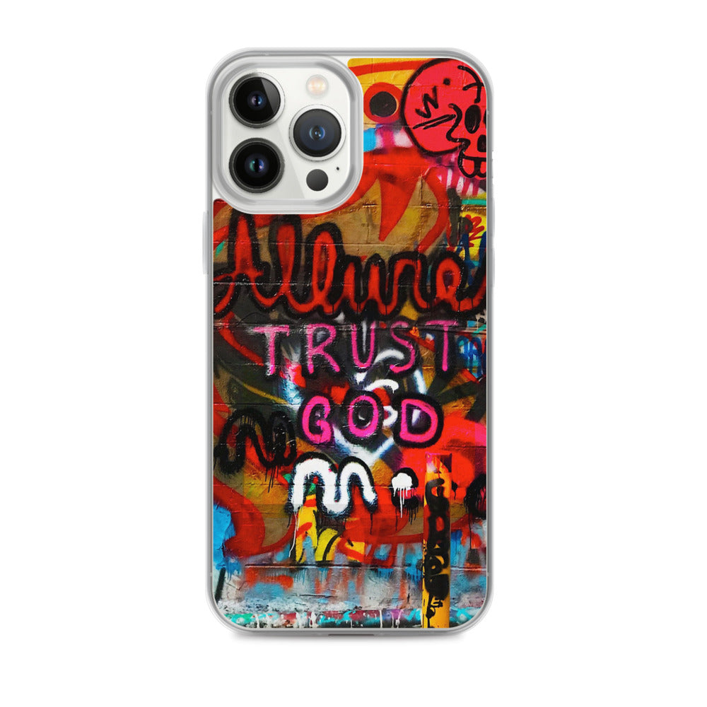 Trust God iPhone Case