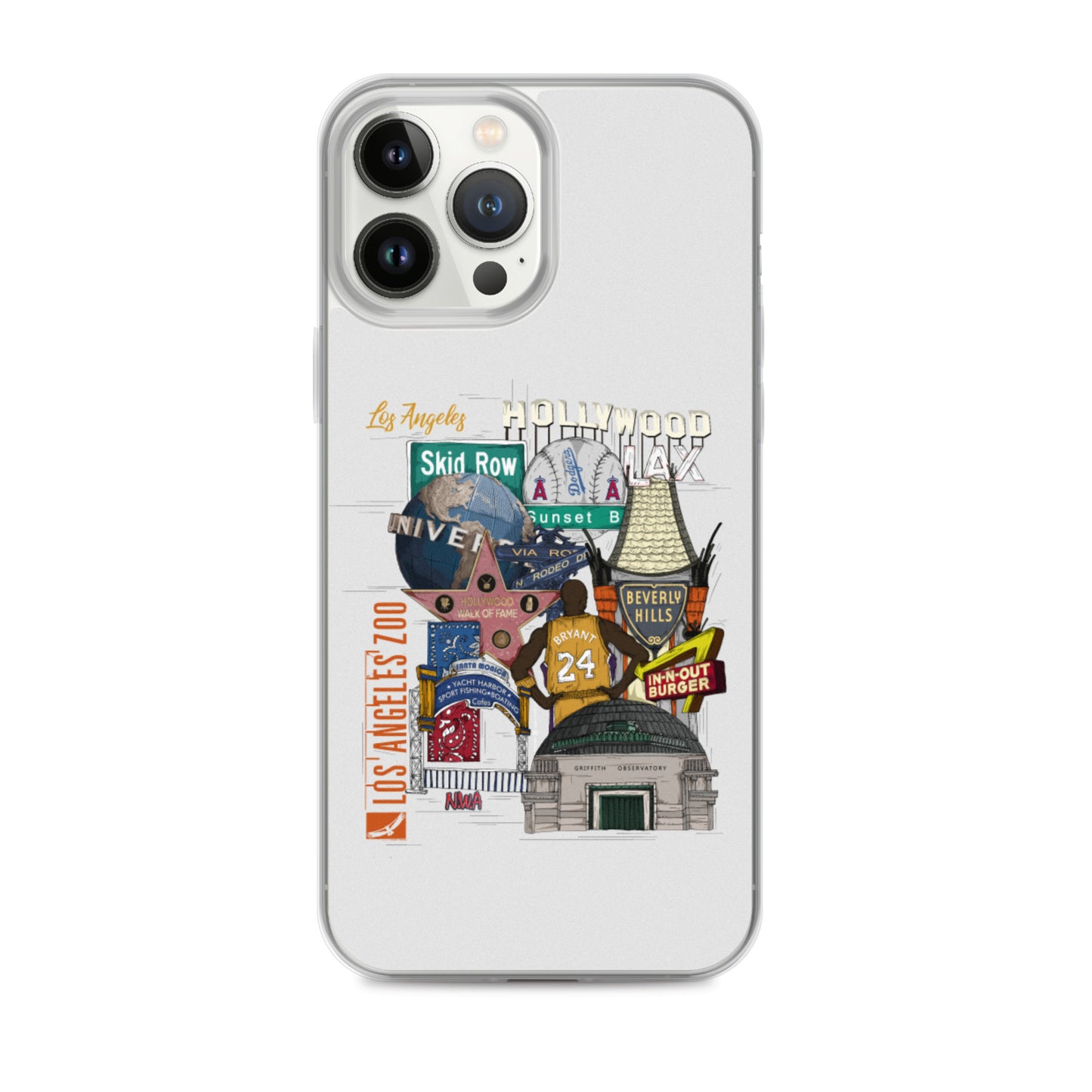 Los Angeles Graphic iPhone Case