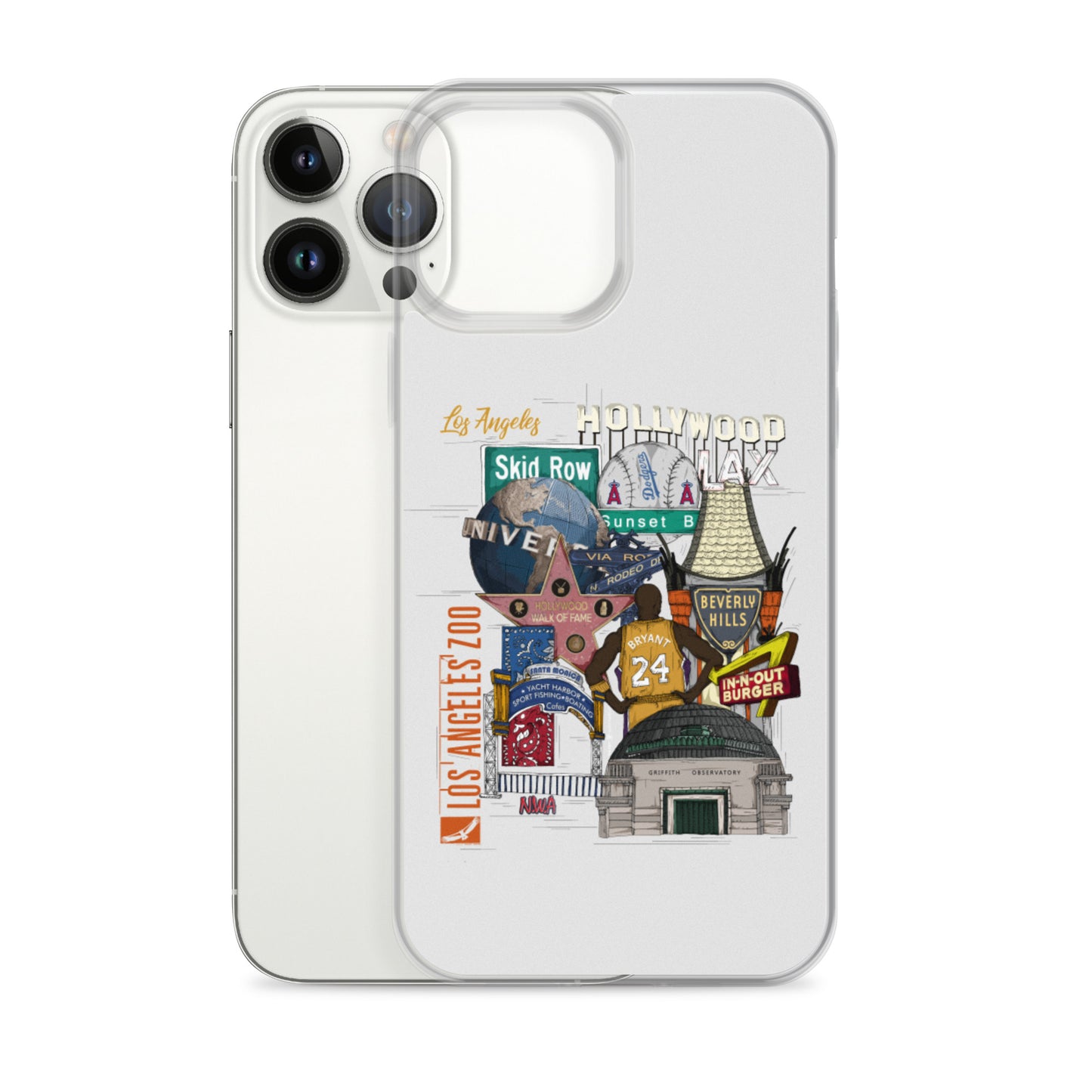 Los Angeles Graphic iPhone Case