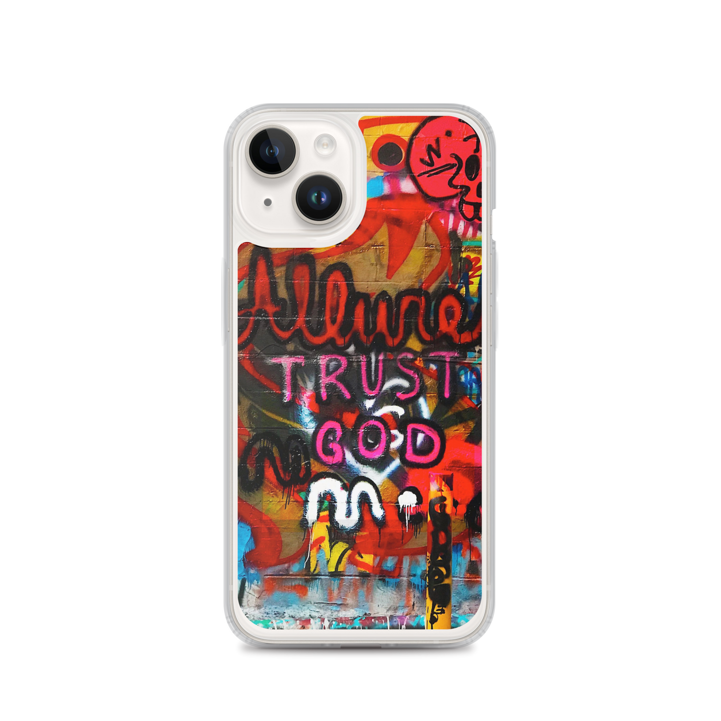Trust God iPhone Case