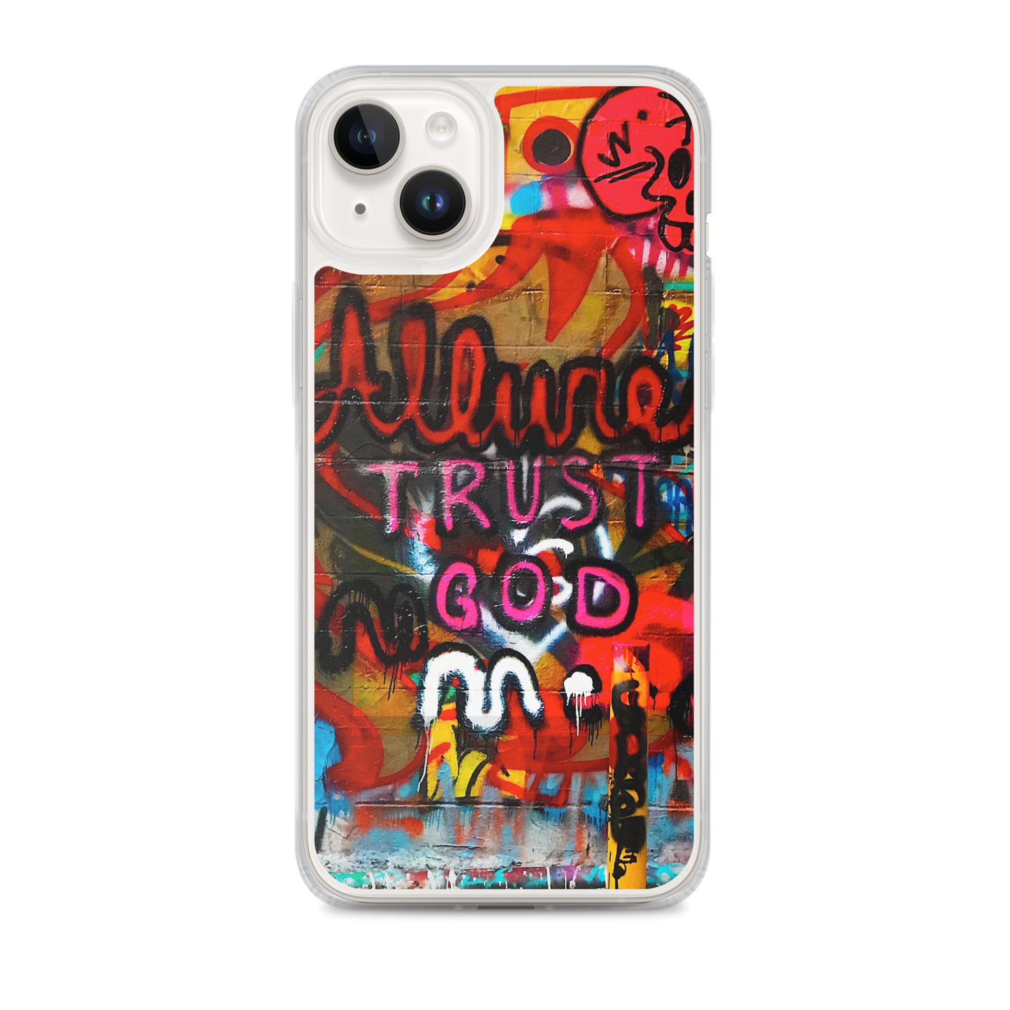Trust God iPhone Case