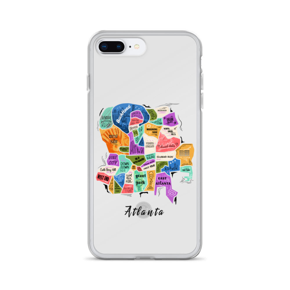ATL map iPhone Case