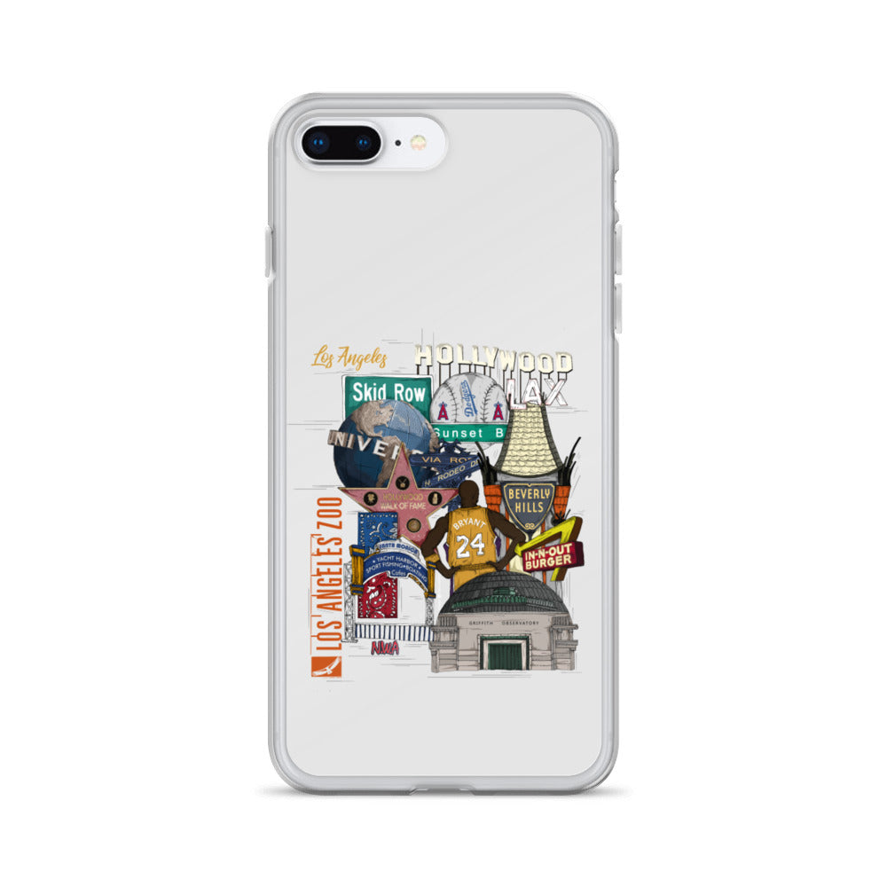 Los Angeles Graphic iPhone Case
