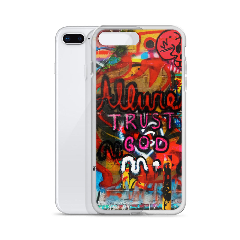 Trust God iPhone Case