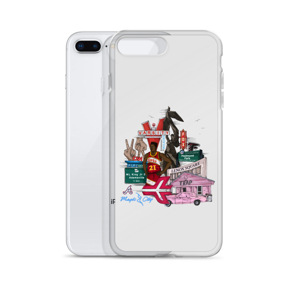 ATL graphic iPhone Case