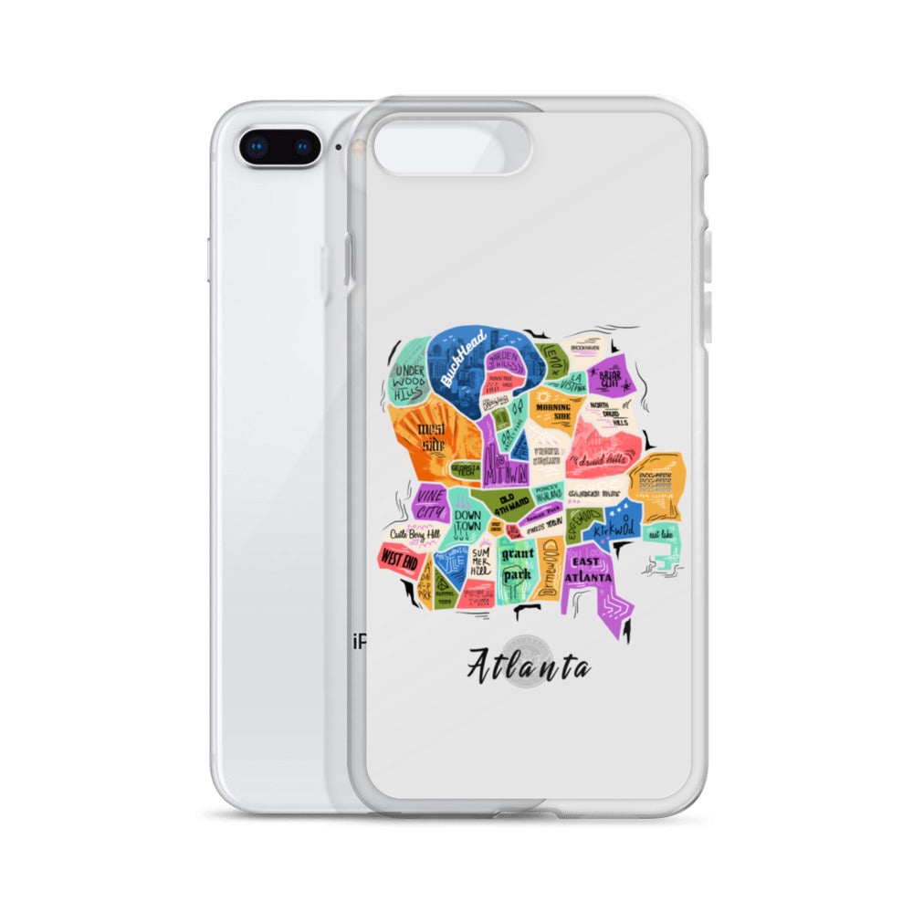 ATL map iPhone Case