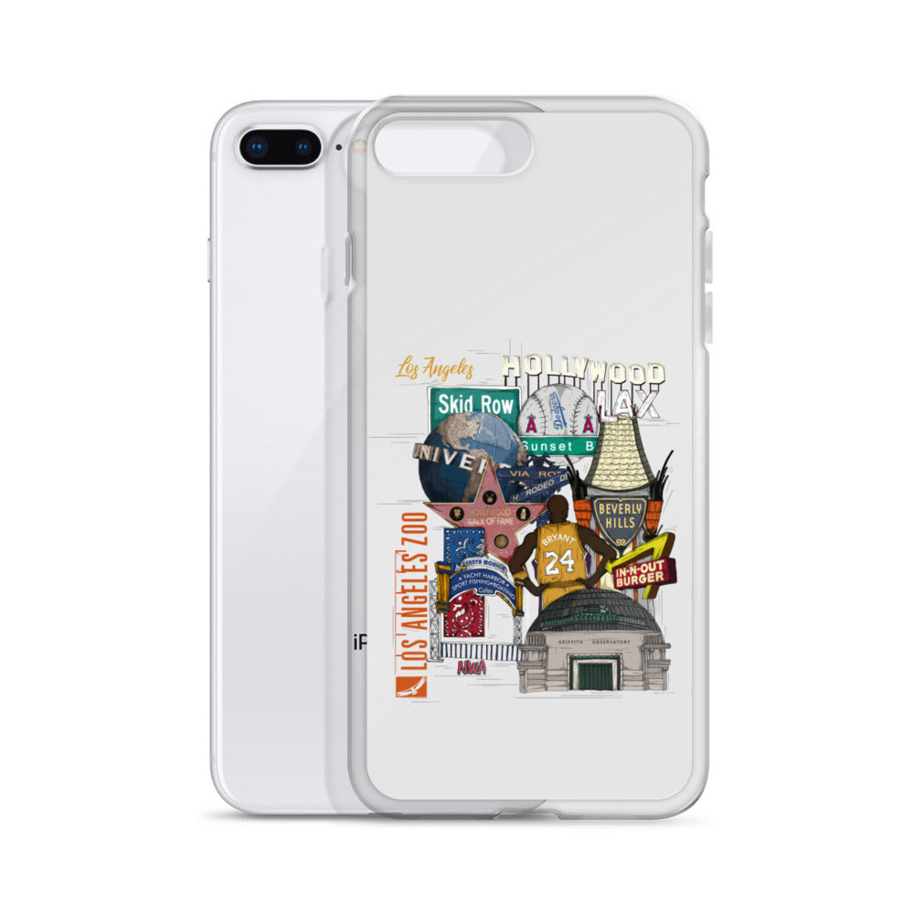 Los Angeles Graphic iPhone Case