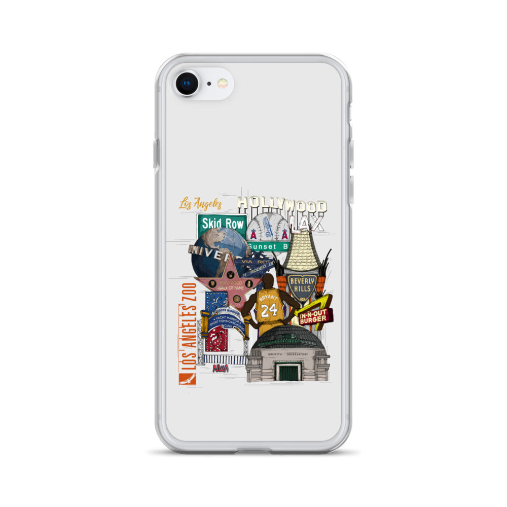Los Angeles Graphic iPhone Case