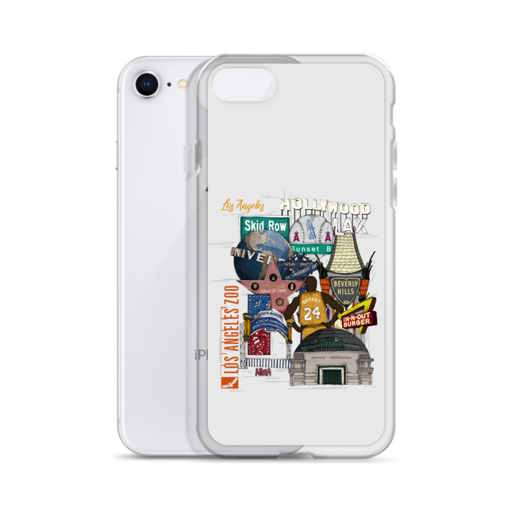 Los Angeles Graphic iPhone Case