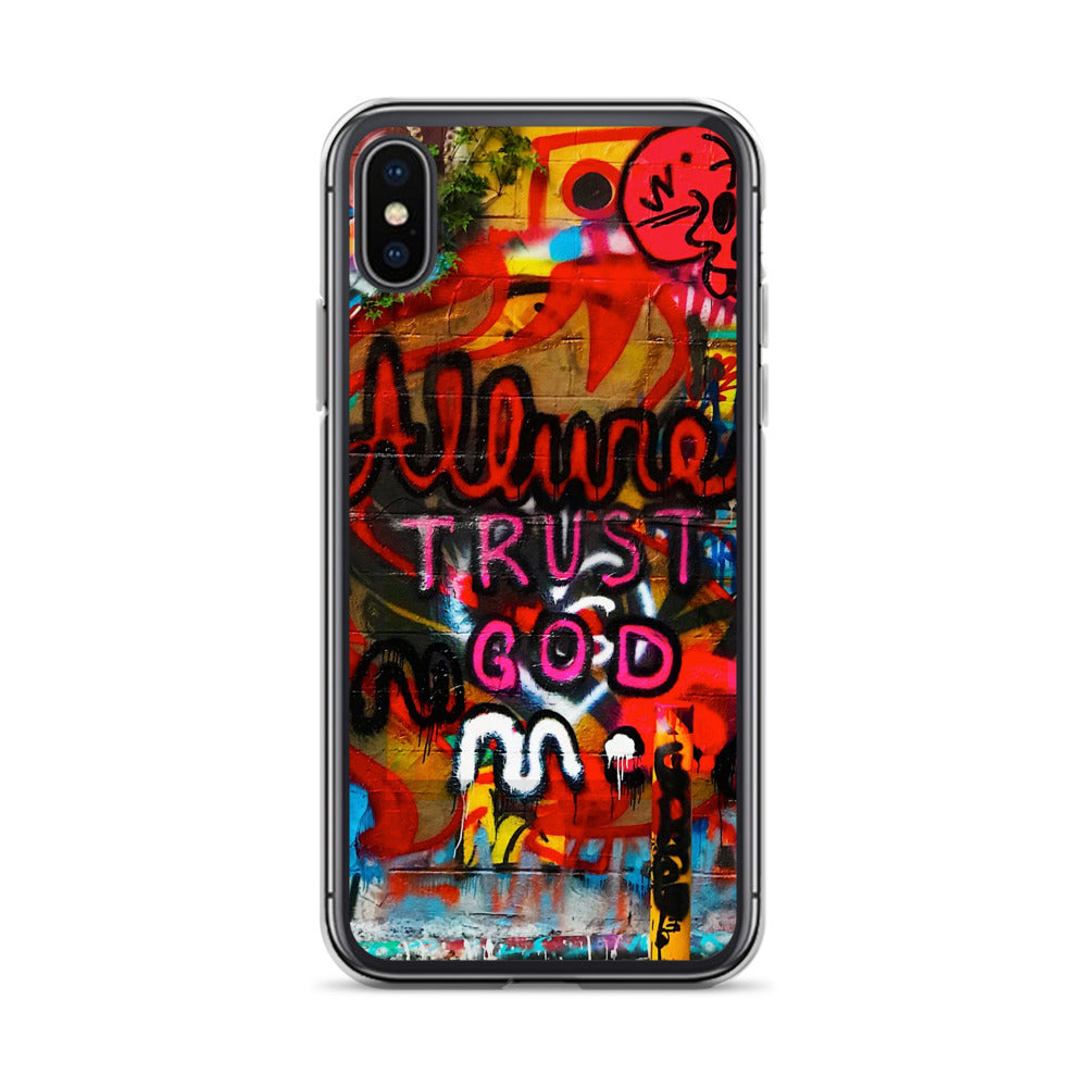 Trust God iPhone Case