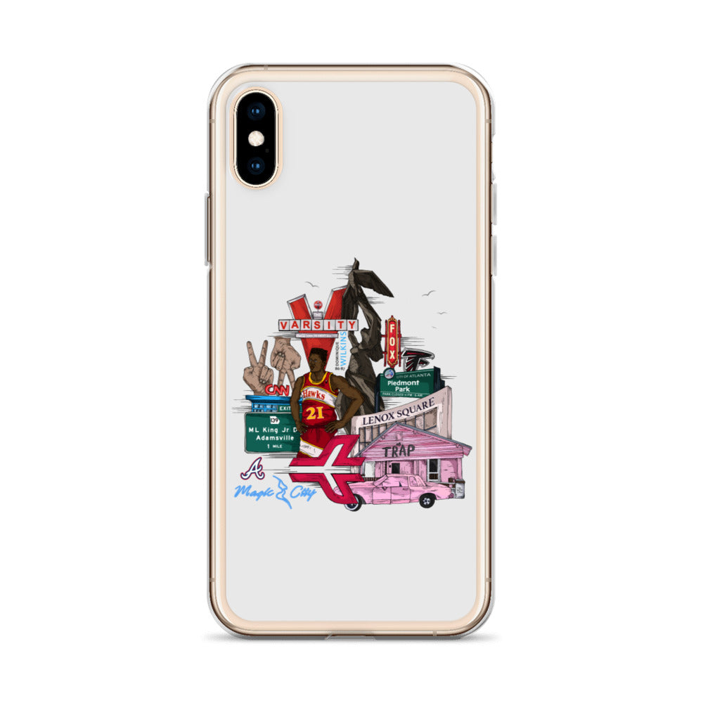 ATL graphic iPhone Case