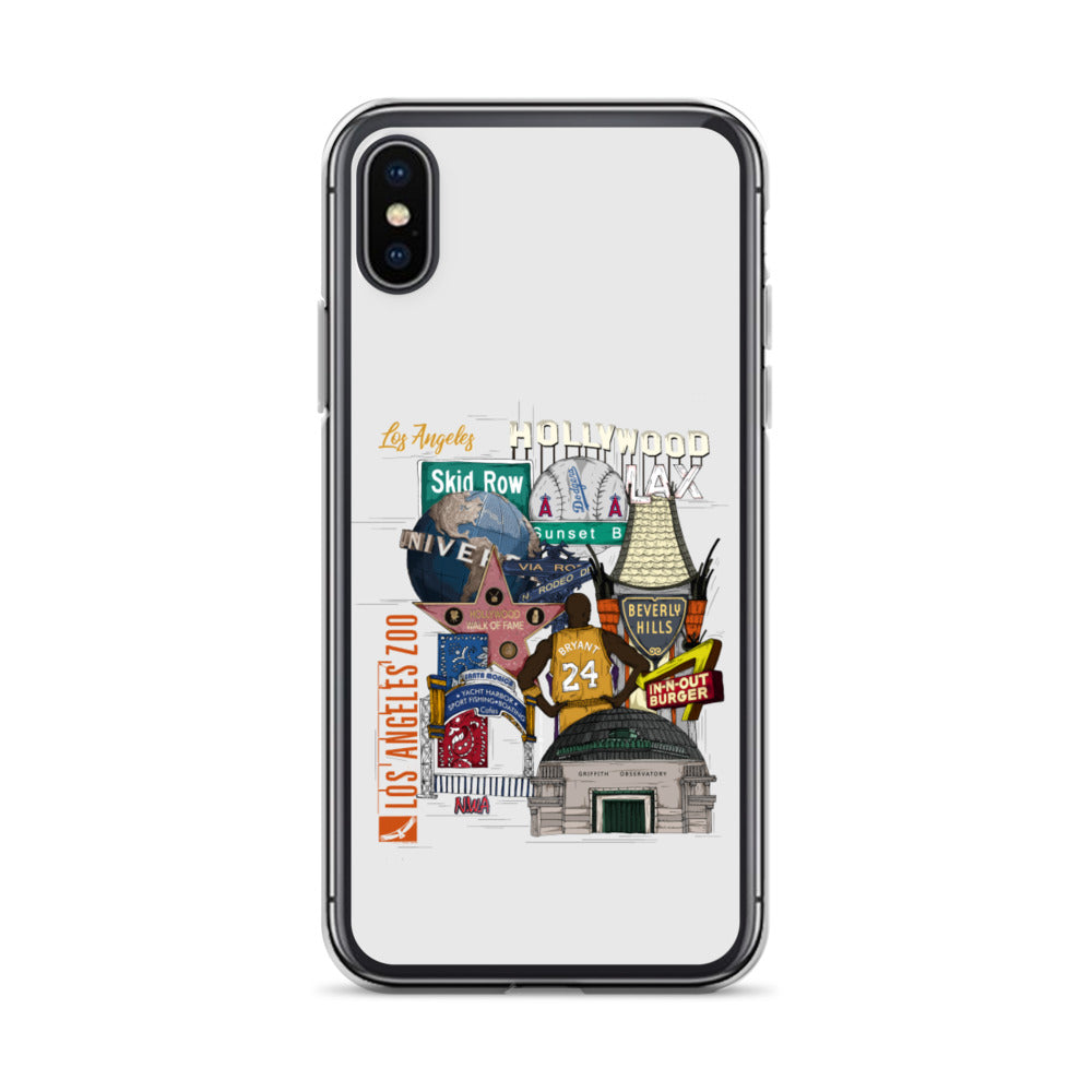 Los Angeles Graphic iPhone Case