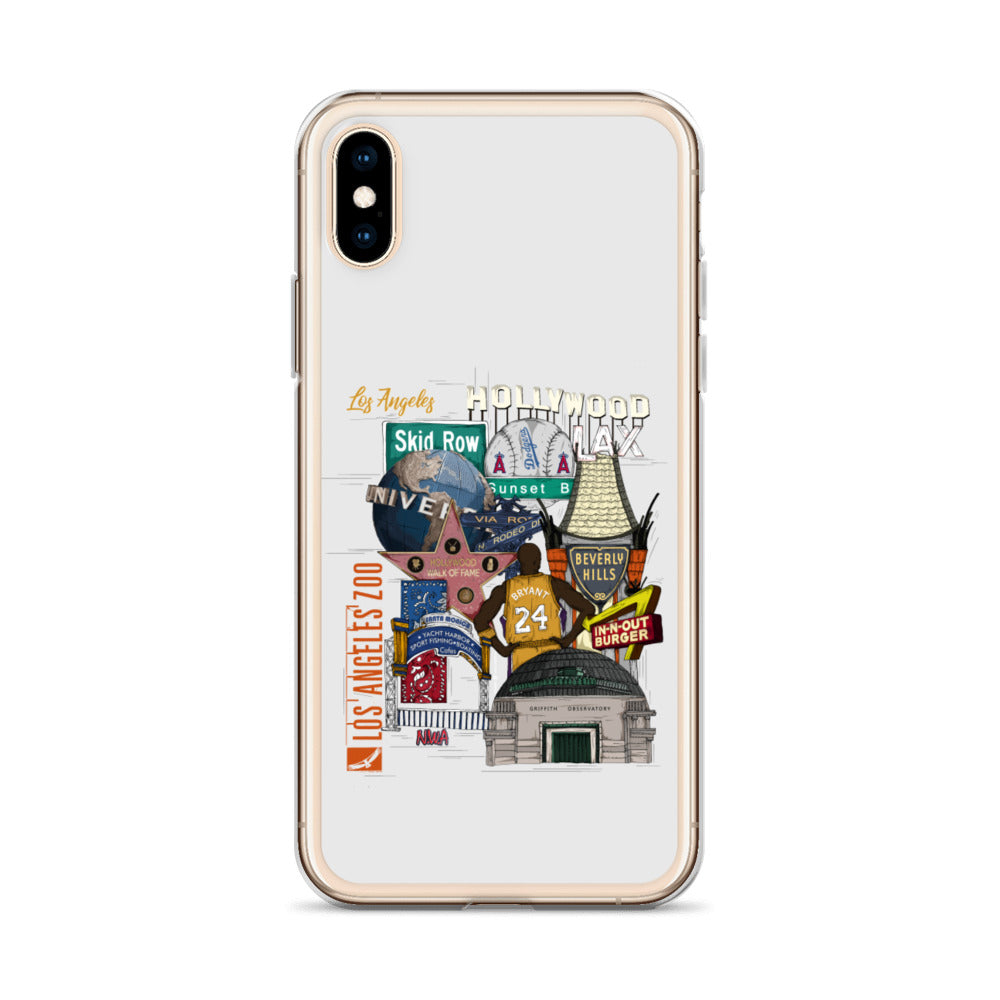 Los Angeles Graphic iPhone Case