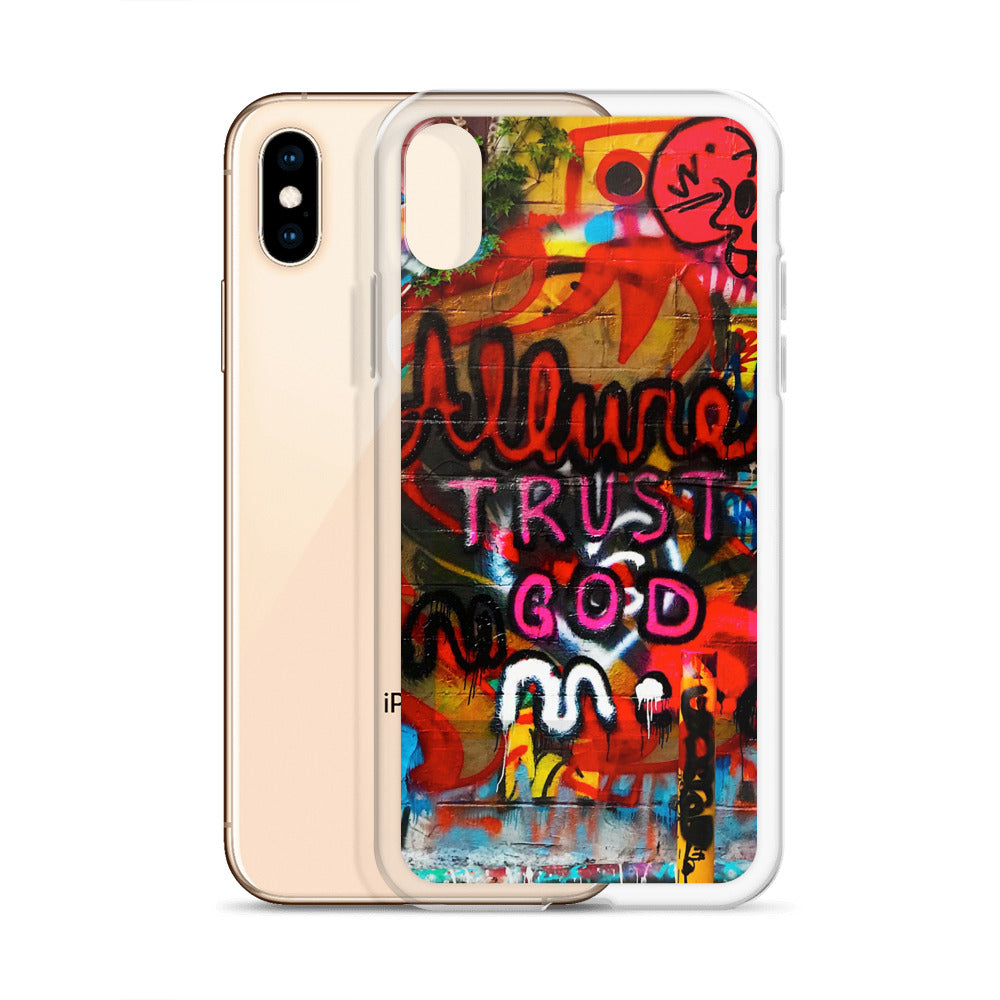 Trust God iPhone Case