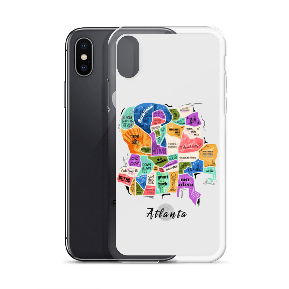 ATL map iPhone Case