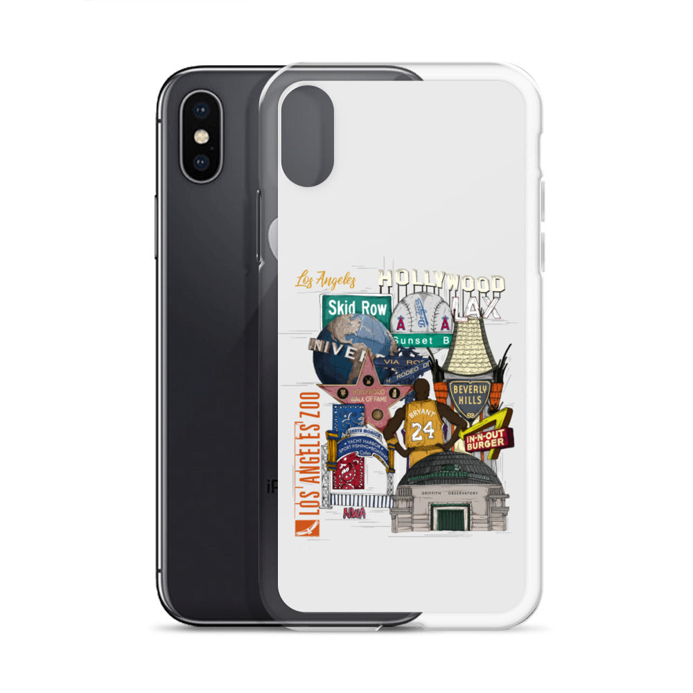 Los Angeles Graphic iPhone Case
