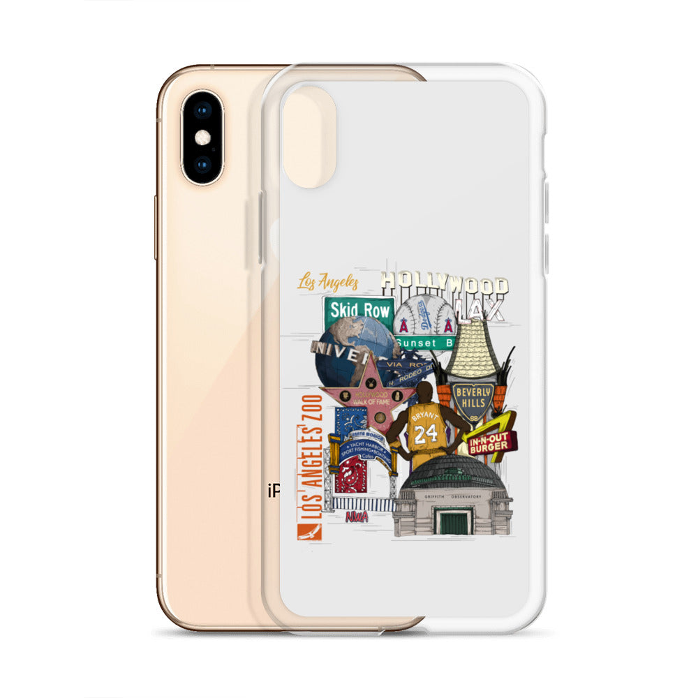 Los Angeles Graphic iPhone Case