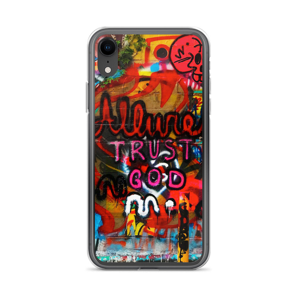 Trust God iPhone Case