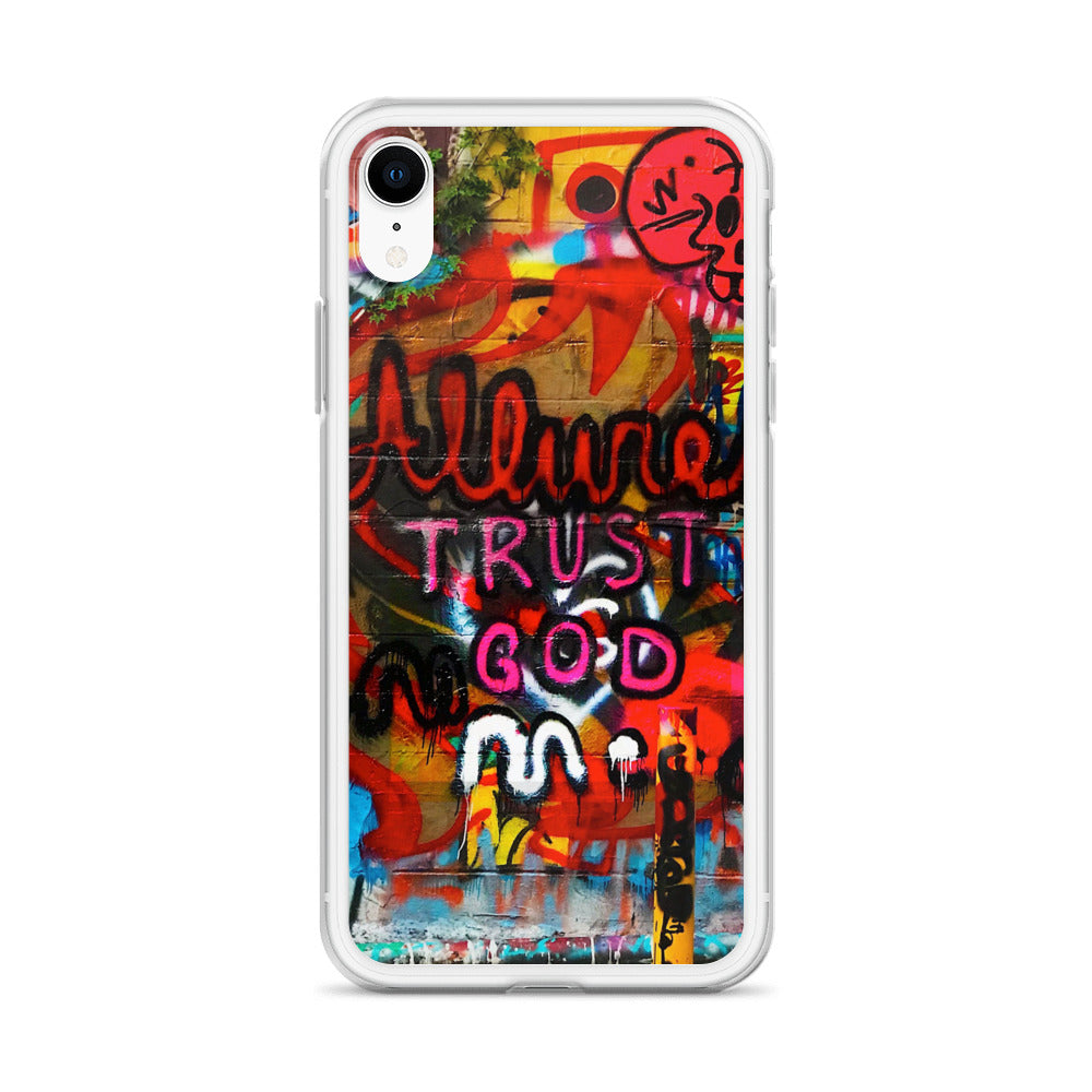 Trust God iPhone Case